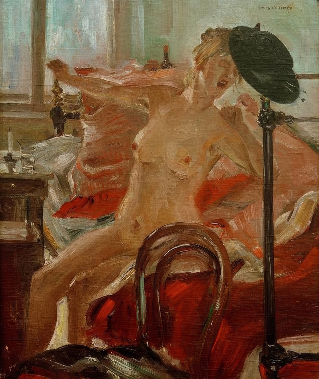 de manhã de Lovis Corinth