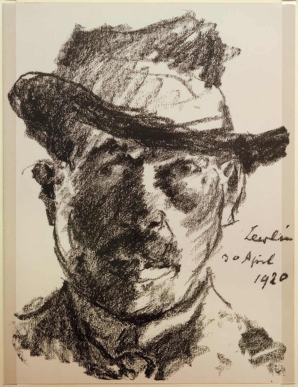 auto-retrato de Lovis Corinth