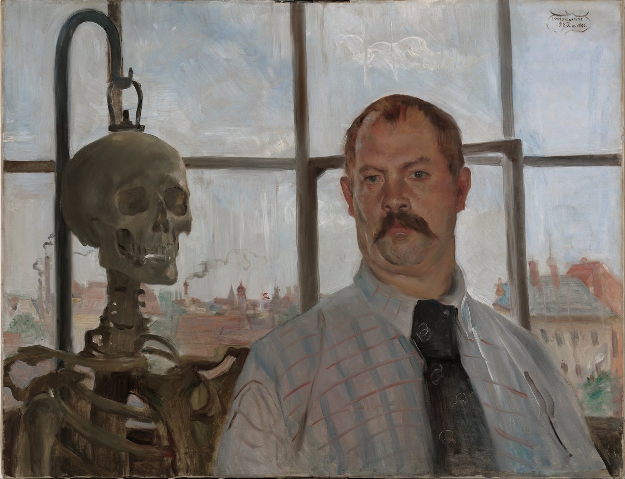 Autorretrato de Lovis (1858-1925) Corinth