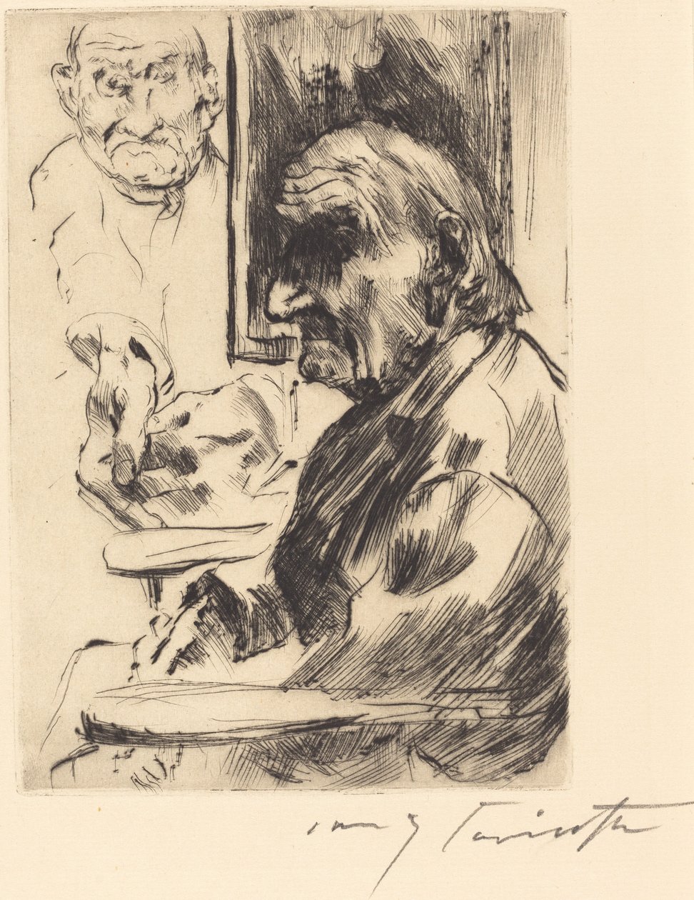 Alter Mann (Velho) de Lovis Corinth