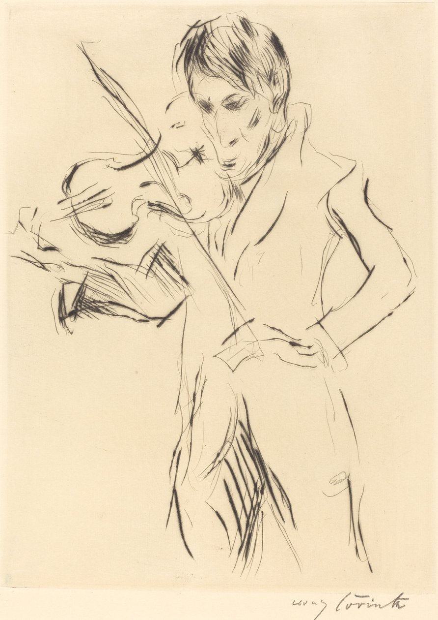 Retrato de Andreas Weissgaerber de Lovis Corinth