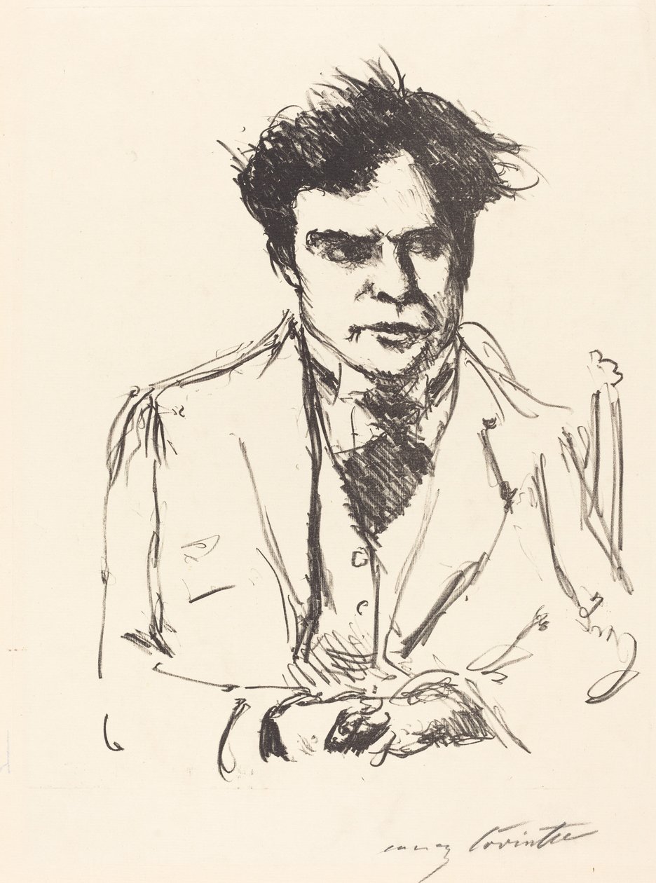 Retrato de Joseph Schwarz Retrato de Joseph Schwarz, 1916. de Lovis Corinth