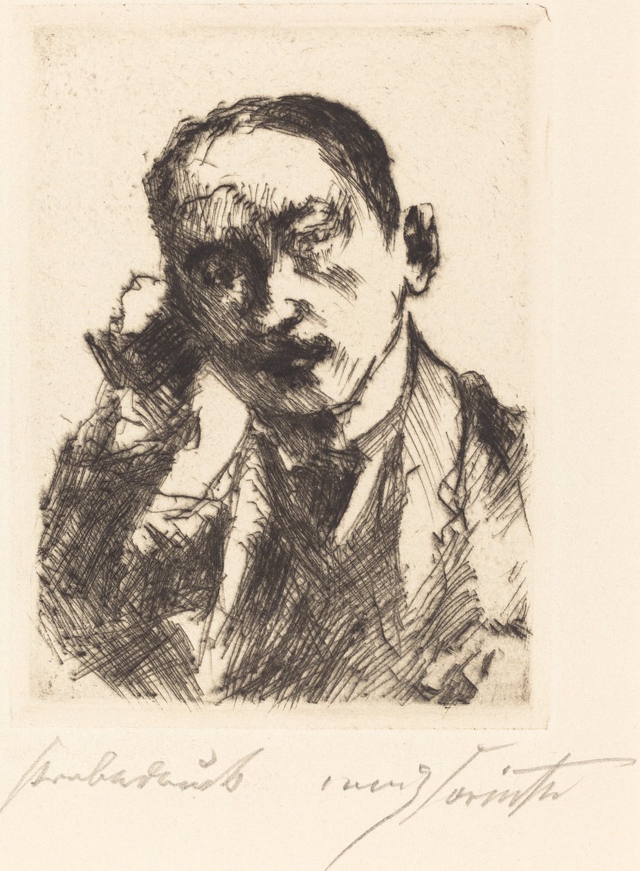 Retrato de K. S. (Retrato de K.S.) de Lovis Corinth