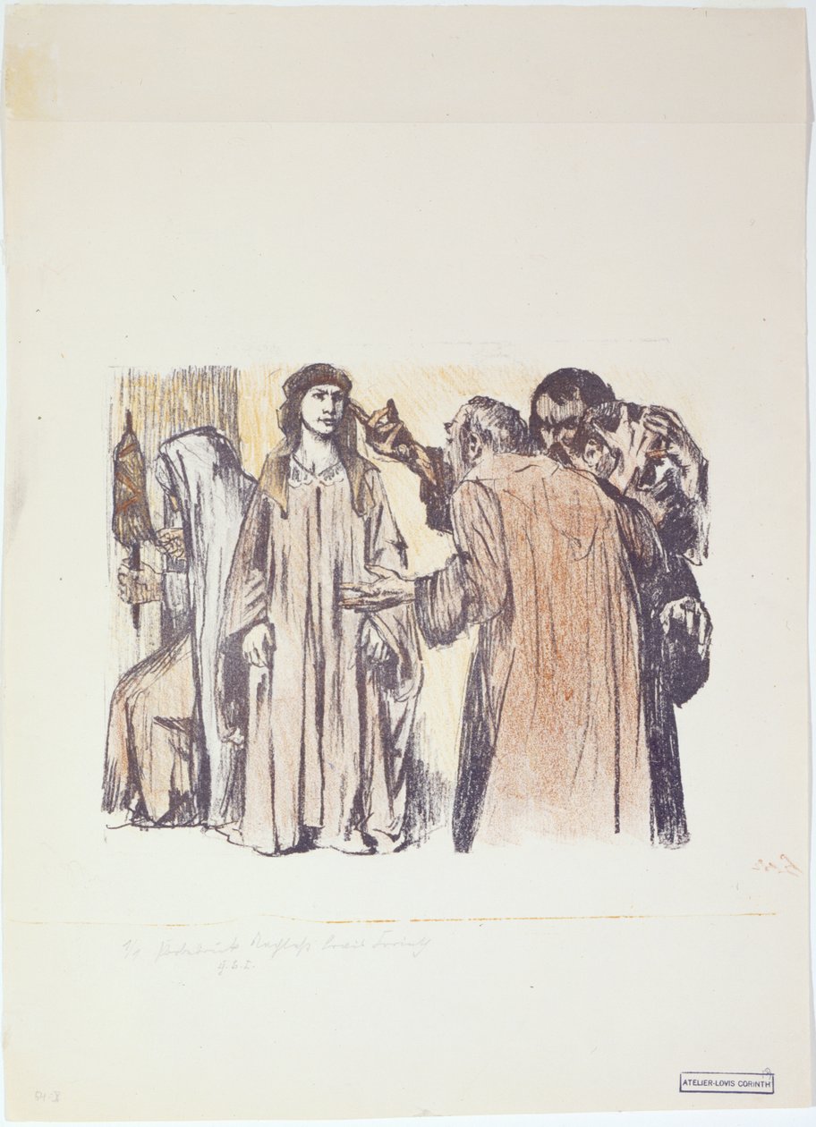 Chambri e Charmi em casa de Judith de Lovis Corinth