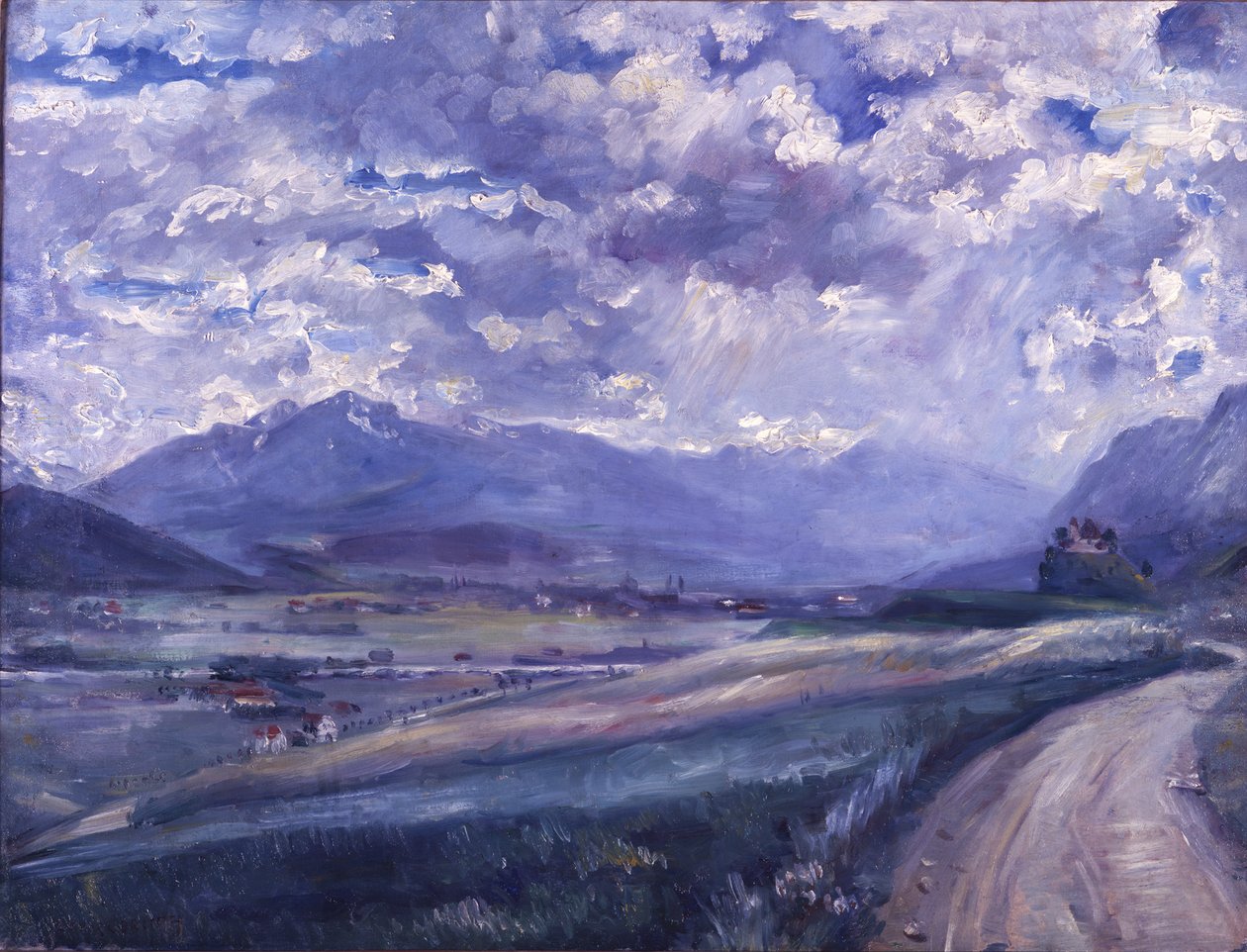 O vale do Inn perto de Thaur. Innsbruck de Lovis Corinth