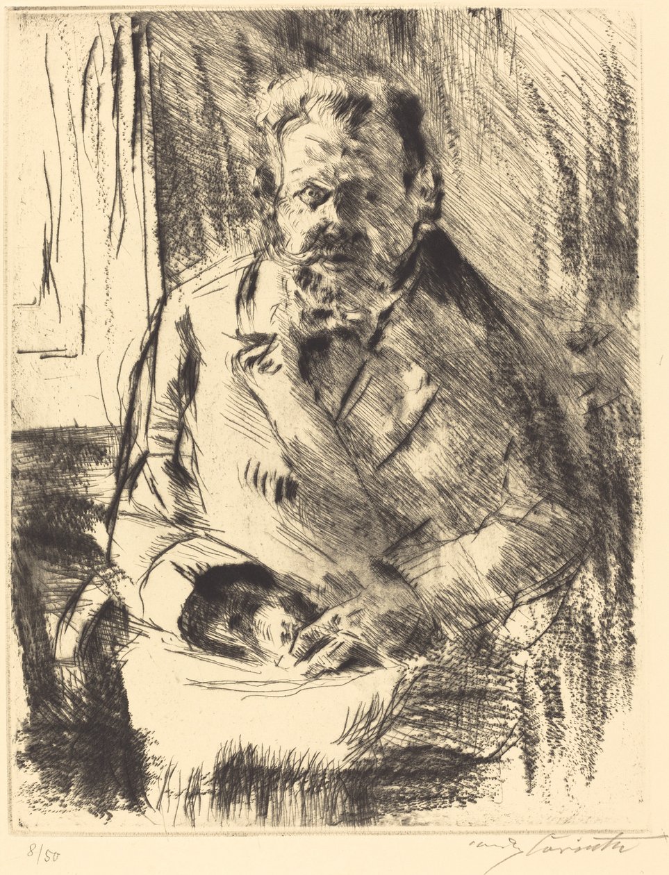 O Poeta O Poeta, 1920. de Lovis Corinth