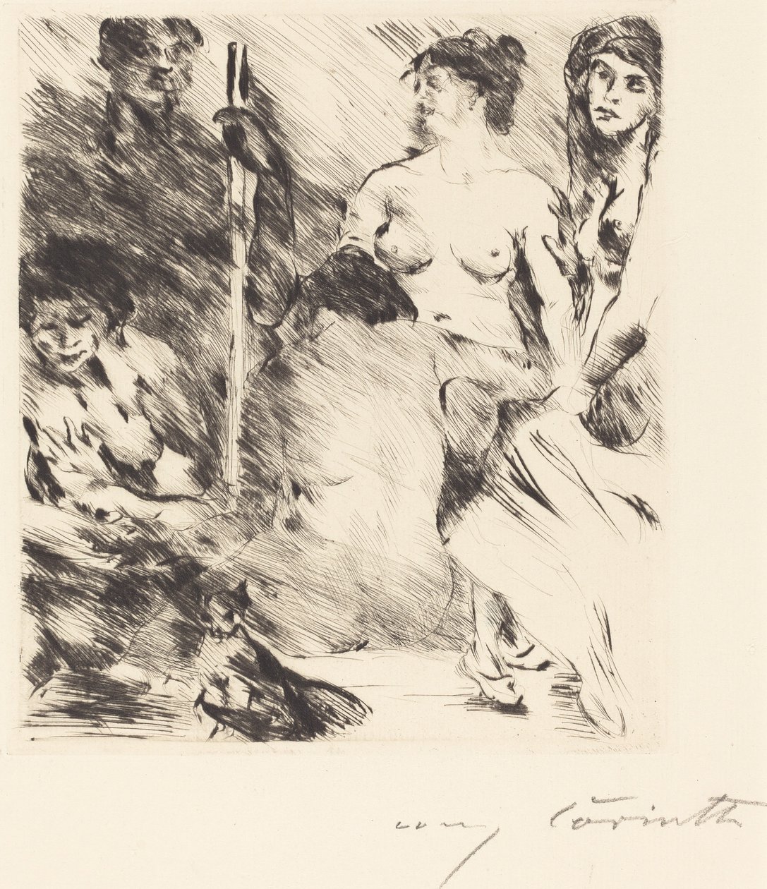 O Harem O Harem, 1914. de Lovis Corinth