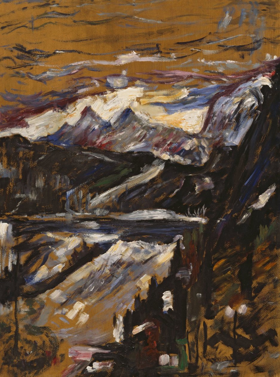 O Walchensee de Lovis Corinth
