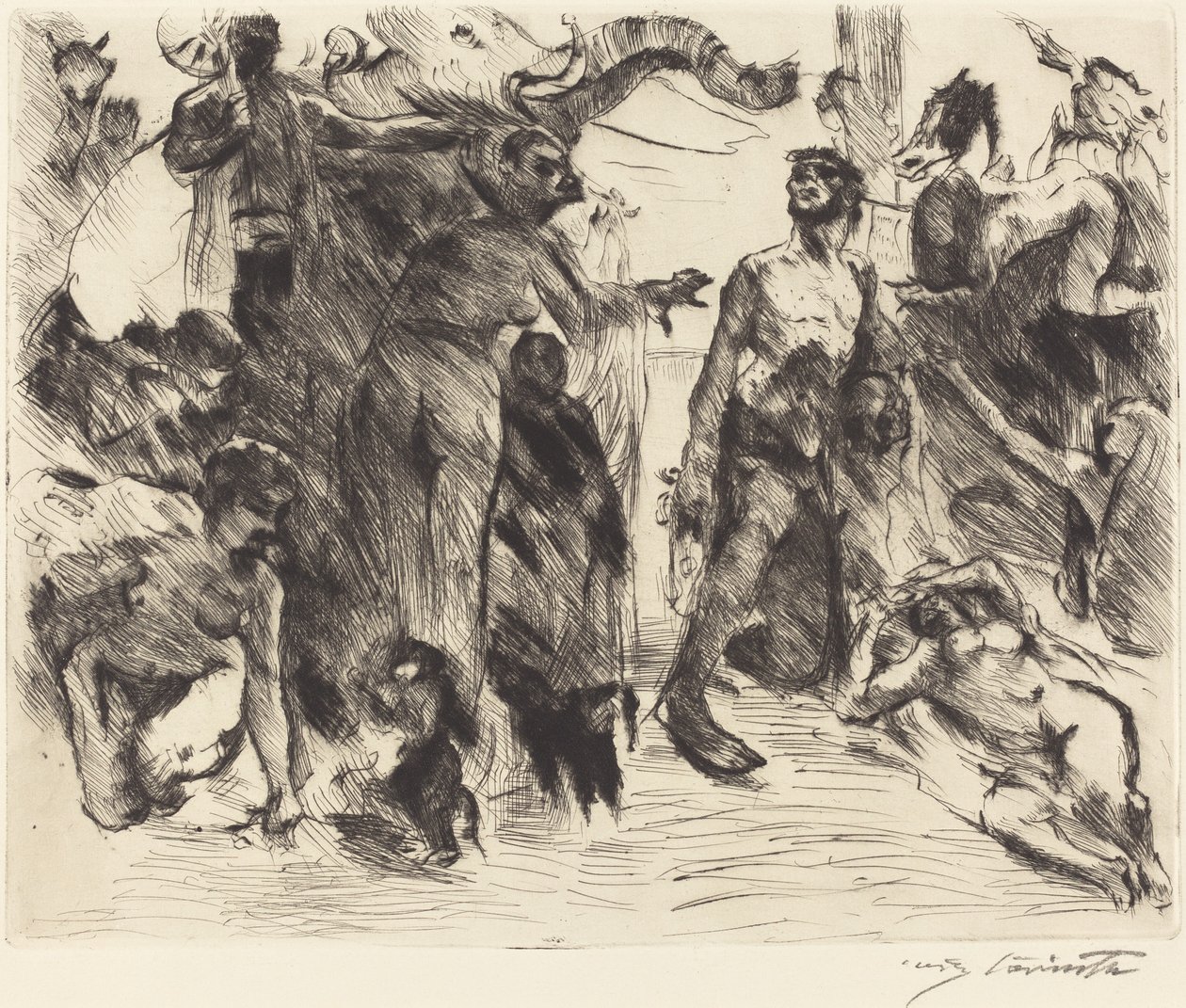 A tentação de Santo António de Lovis Corinth