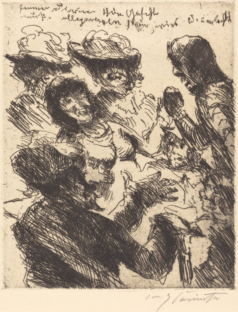 "O rosto de uma menina bonita é como a luz do sol" de Lovis Corinth