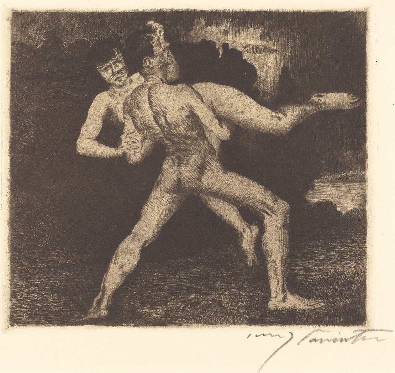 rapto de Lovis Corinth