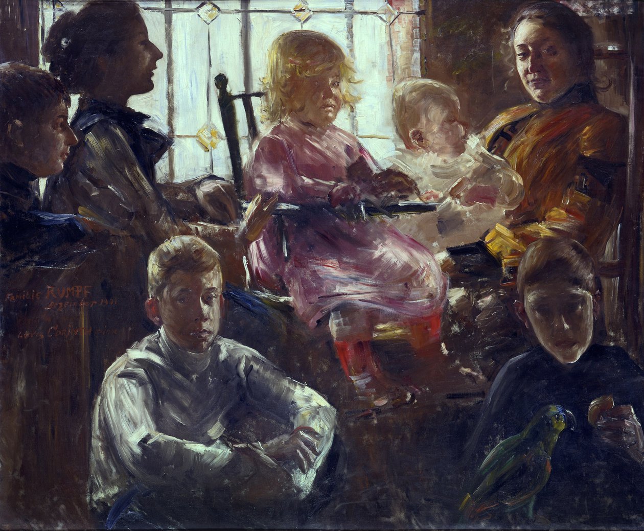 A família Rumpf de Lovis Corinth