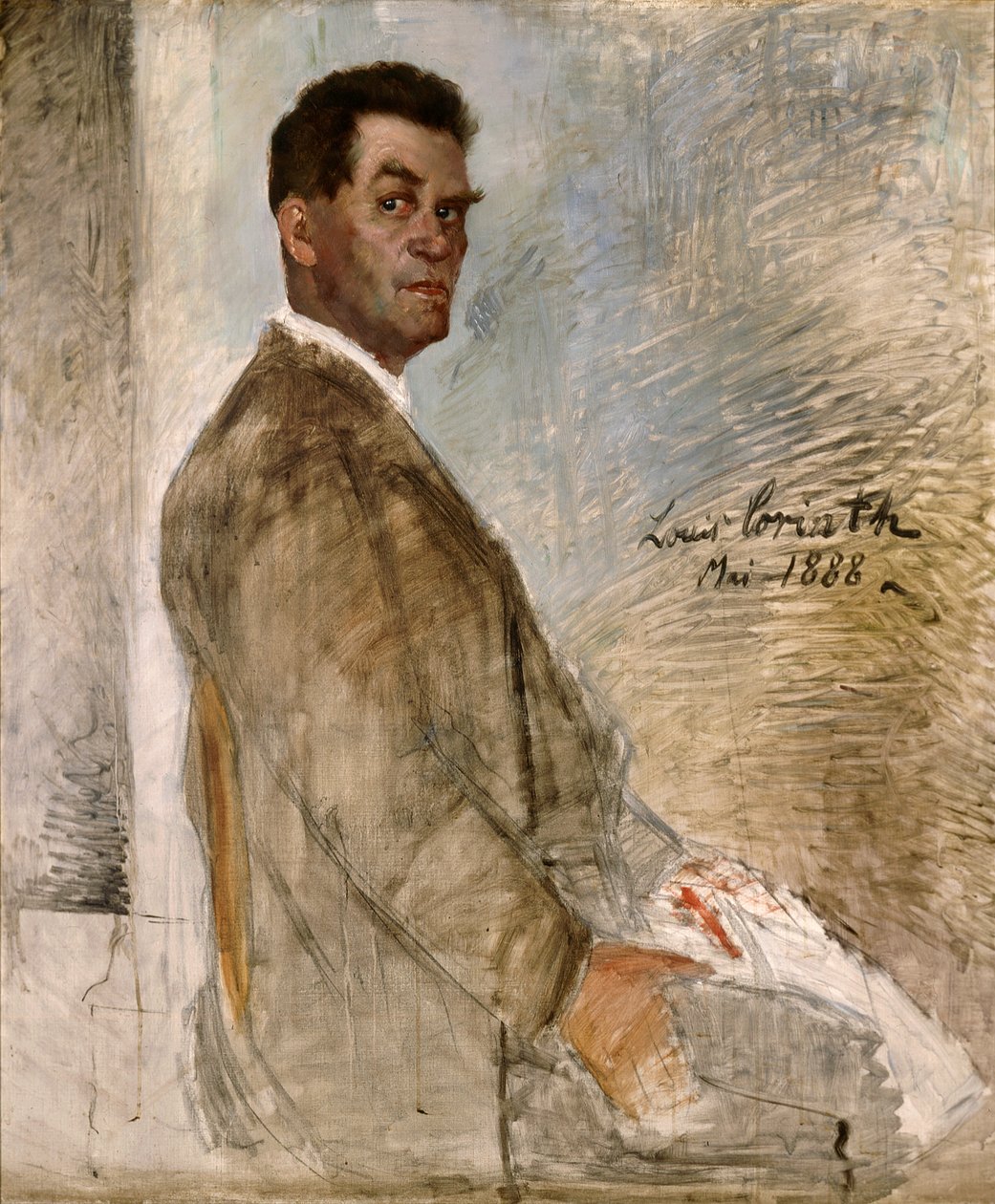 Franz Heinrich Corinth, o pai do artista de Lovis Corinth