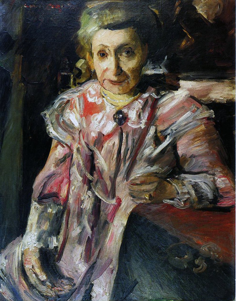 Sra. Hedwig Behrend, 1916 de Lovis Corinth