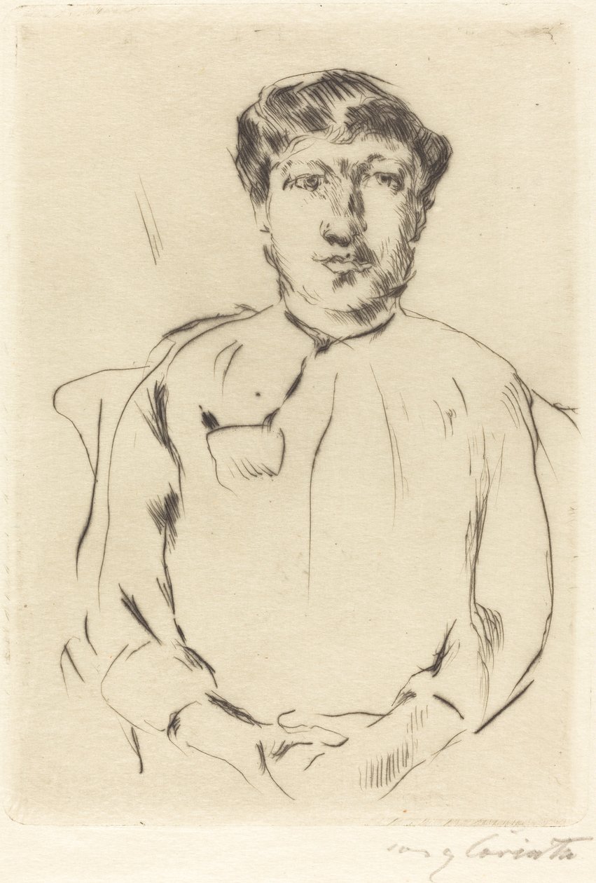 Retrato de uma Mulher, 1914. de Lovis Corinth