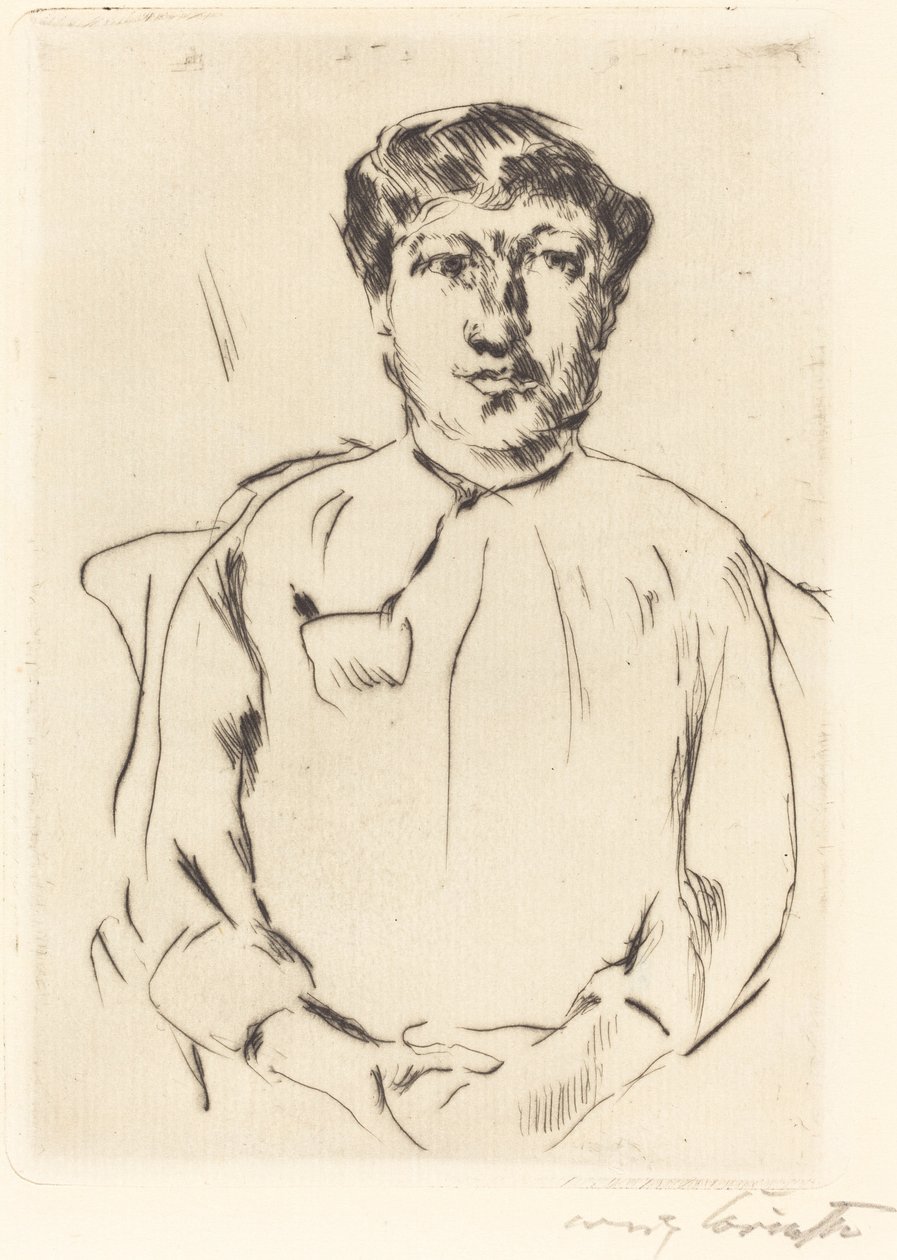 Retrato de uma Mulher, 1914. de Lovis Corinth