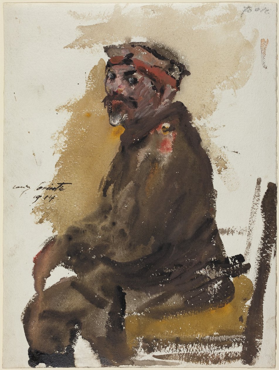 Hermann Struck de uniforme de Lovis Corinth