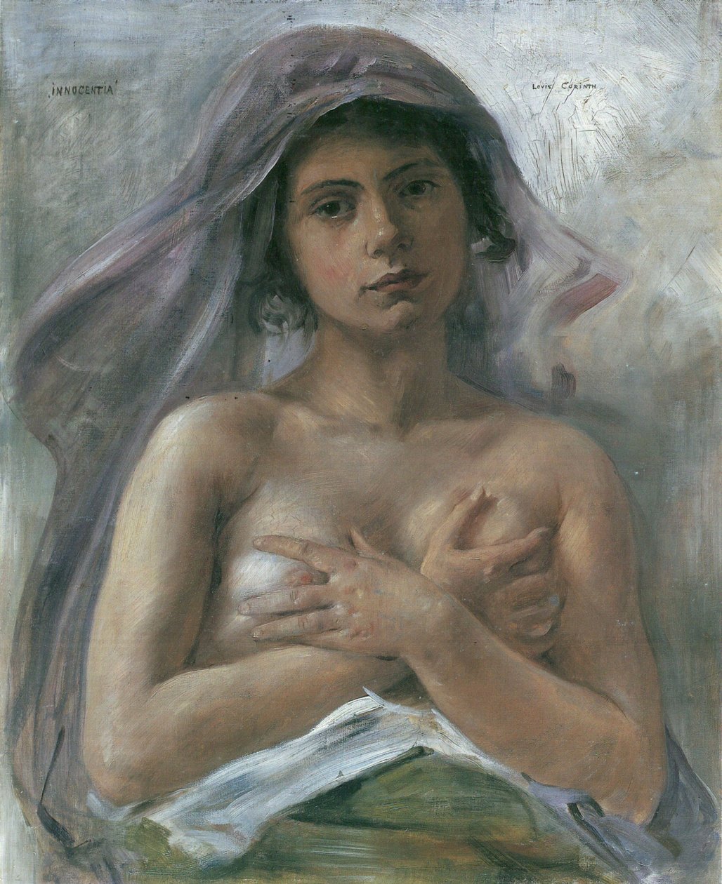 A inocência da Inocência de 1890 de Lovis Corinth