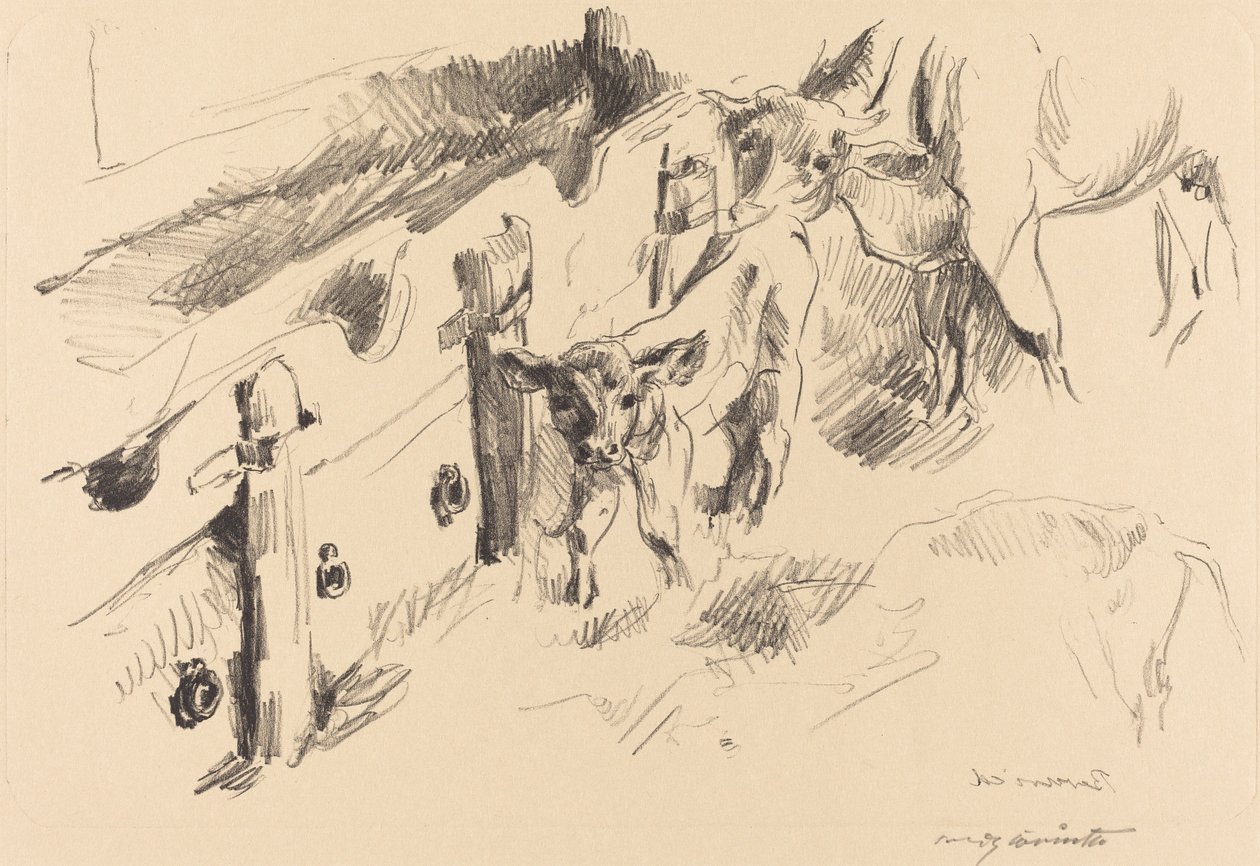 bezerros de Lovis Corinth