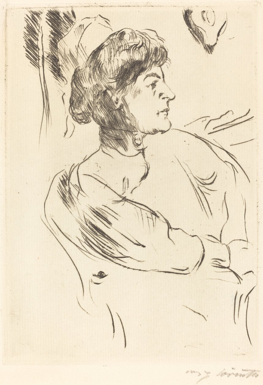 enfermeira de Lovis Corinth
