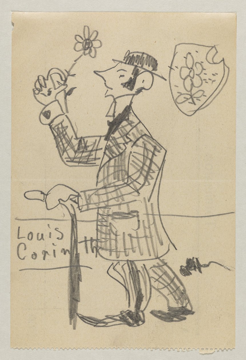 Lovis Corinth e Carl Strathmann de Lovis Corinth
