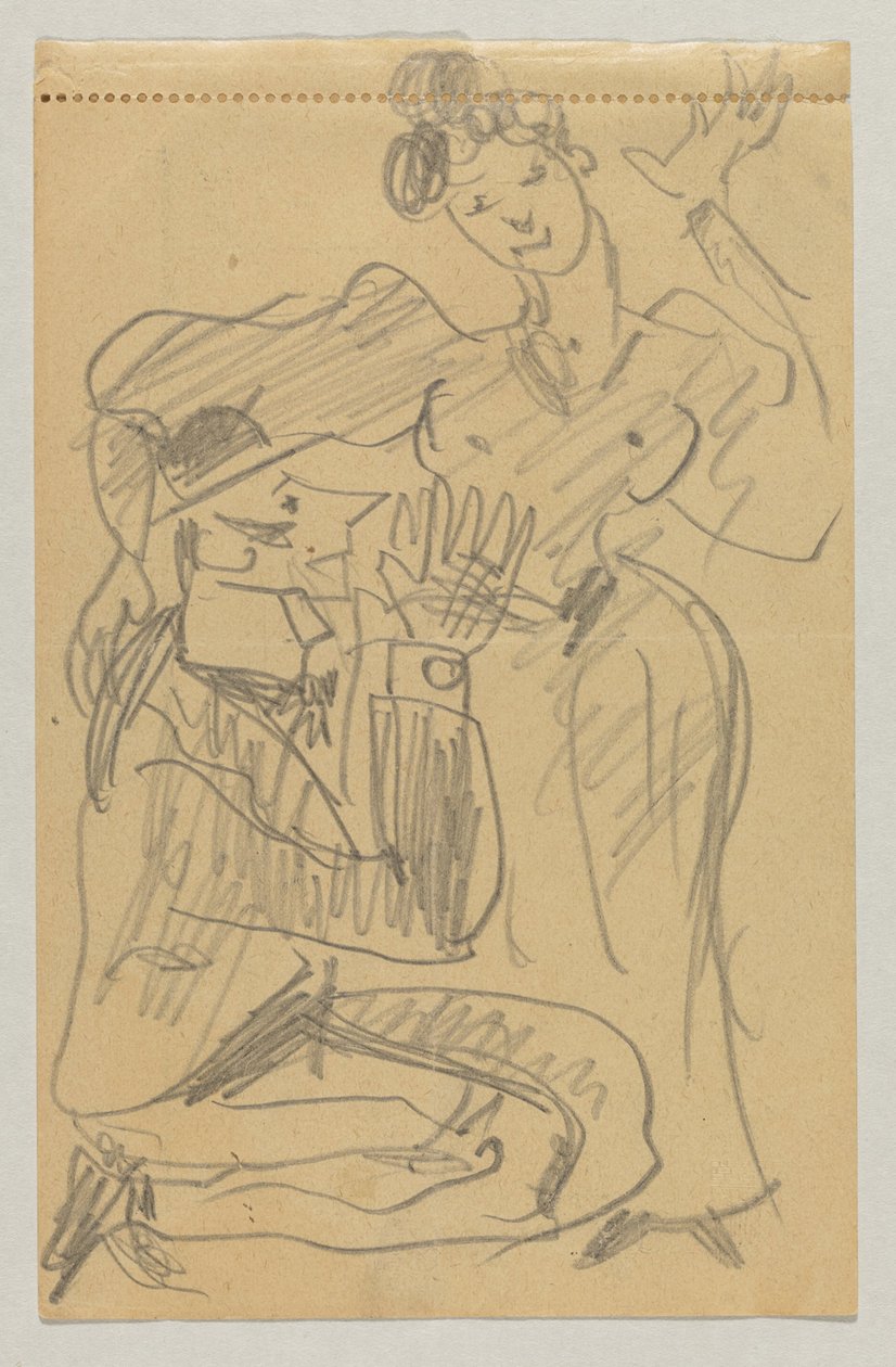 Lovis Corinth e Carl Strathmann de Lovis Corinth