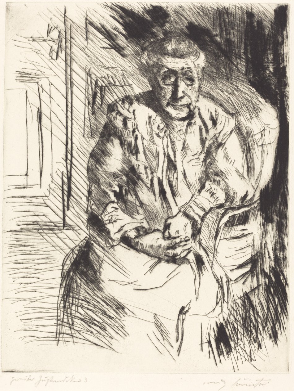 Ma Belle Mere Sogra, 1919. de Lovis Corinth