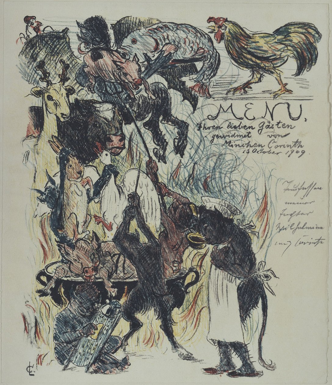 Menu de Lovis Corinth