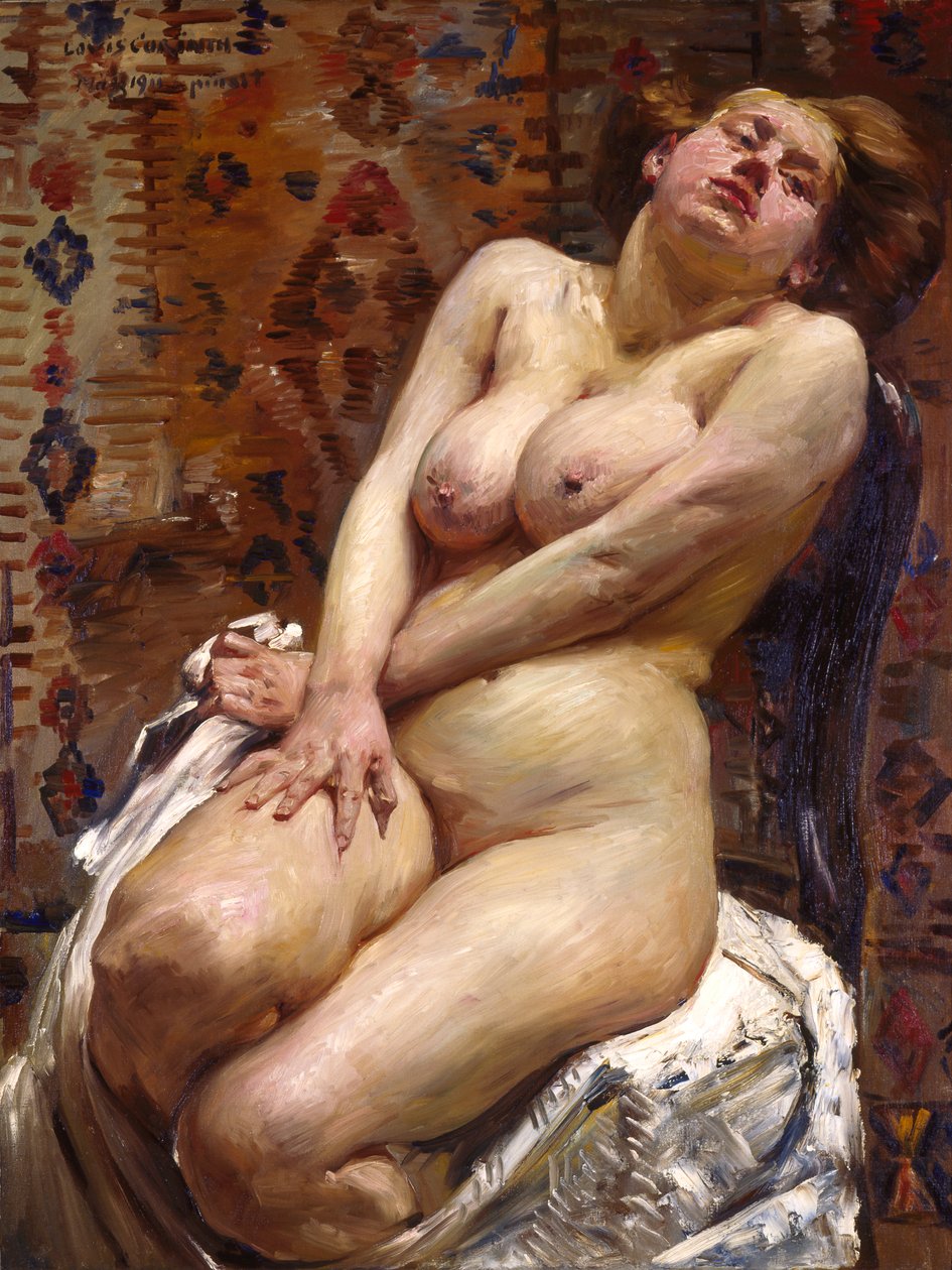 Nana, Nua Feminina de Lovis Corinth