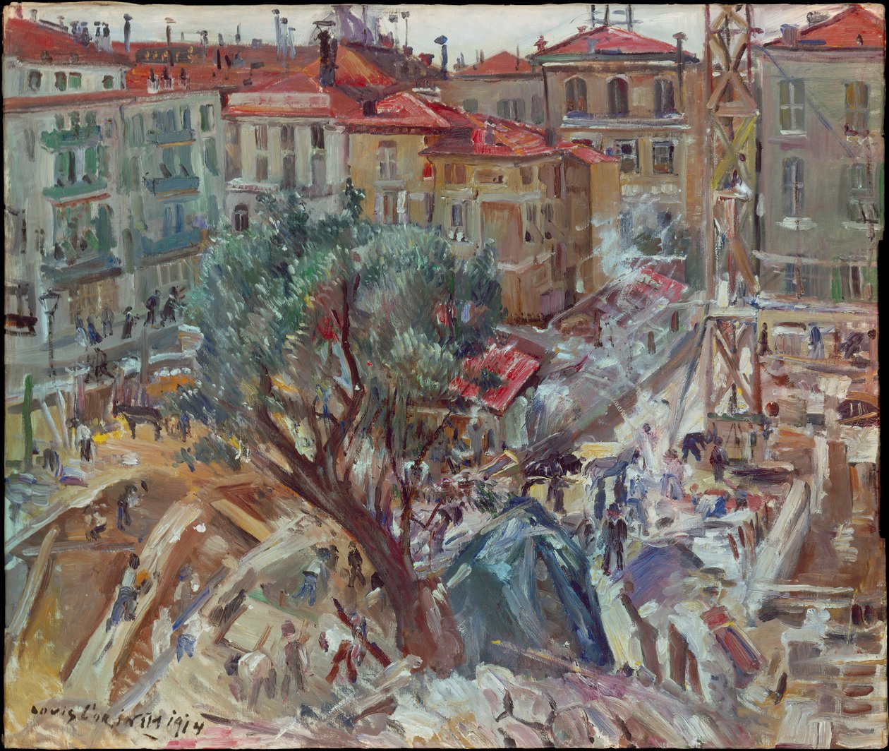 Novo edifício no Mónaco de Lovis Corinth