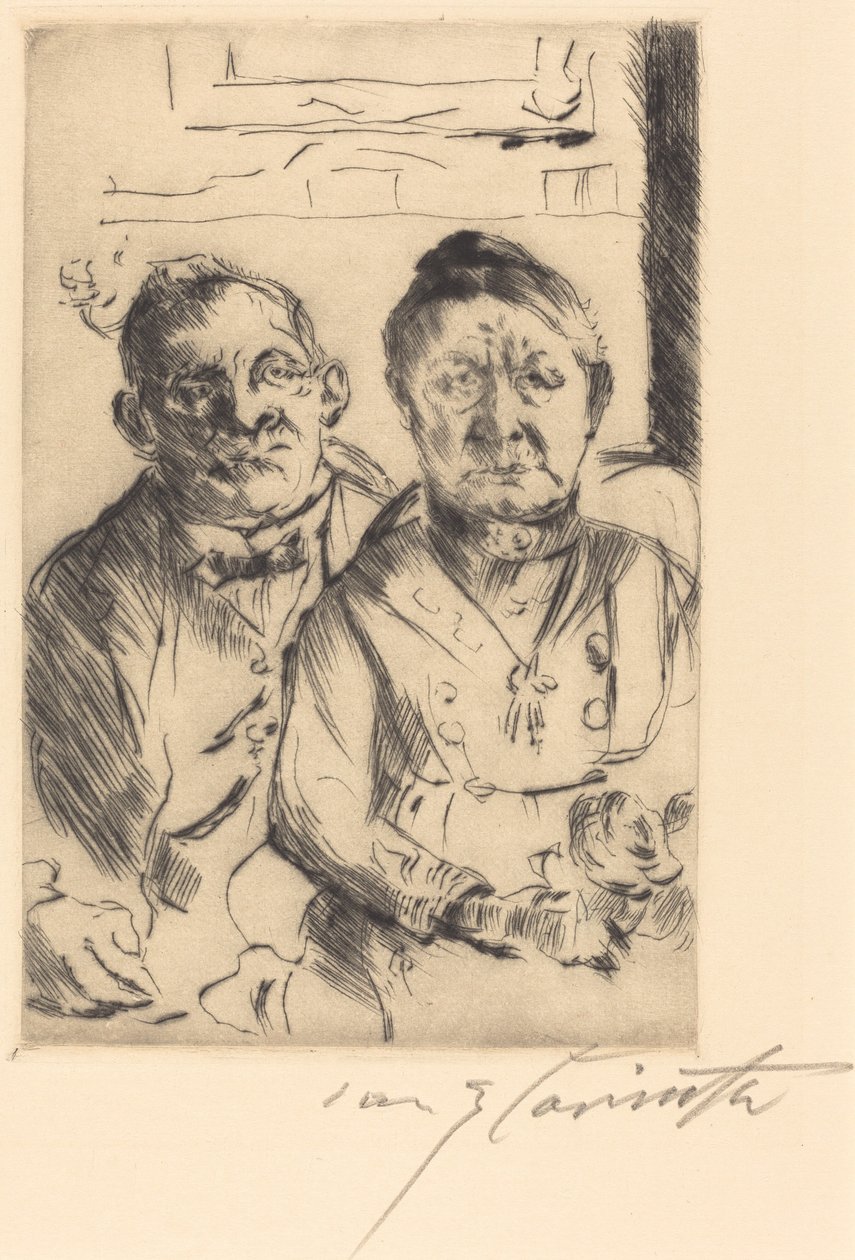 Casal da Prússia Oriental Casal da Prússia Oriental, 1916. de Lovis Corinth