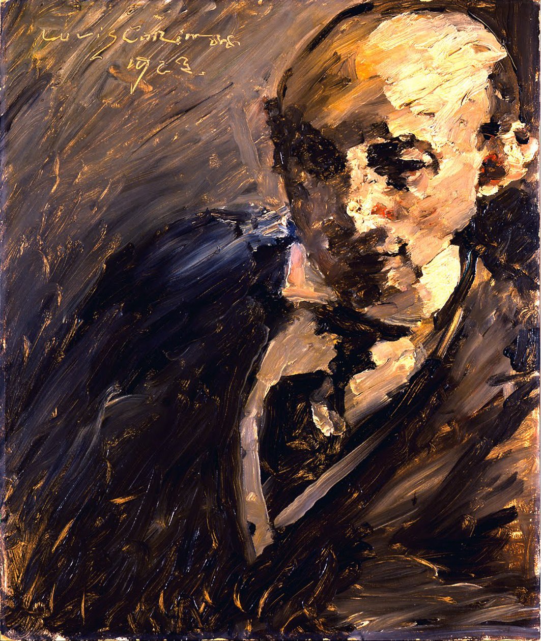 Retrato de Alfred Kuhn, 1923 de Lovis Corinth