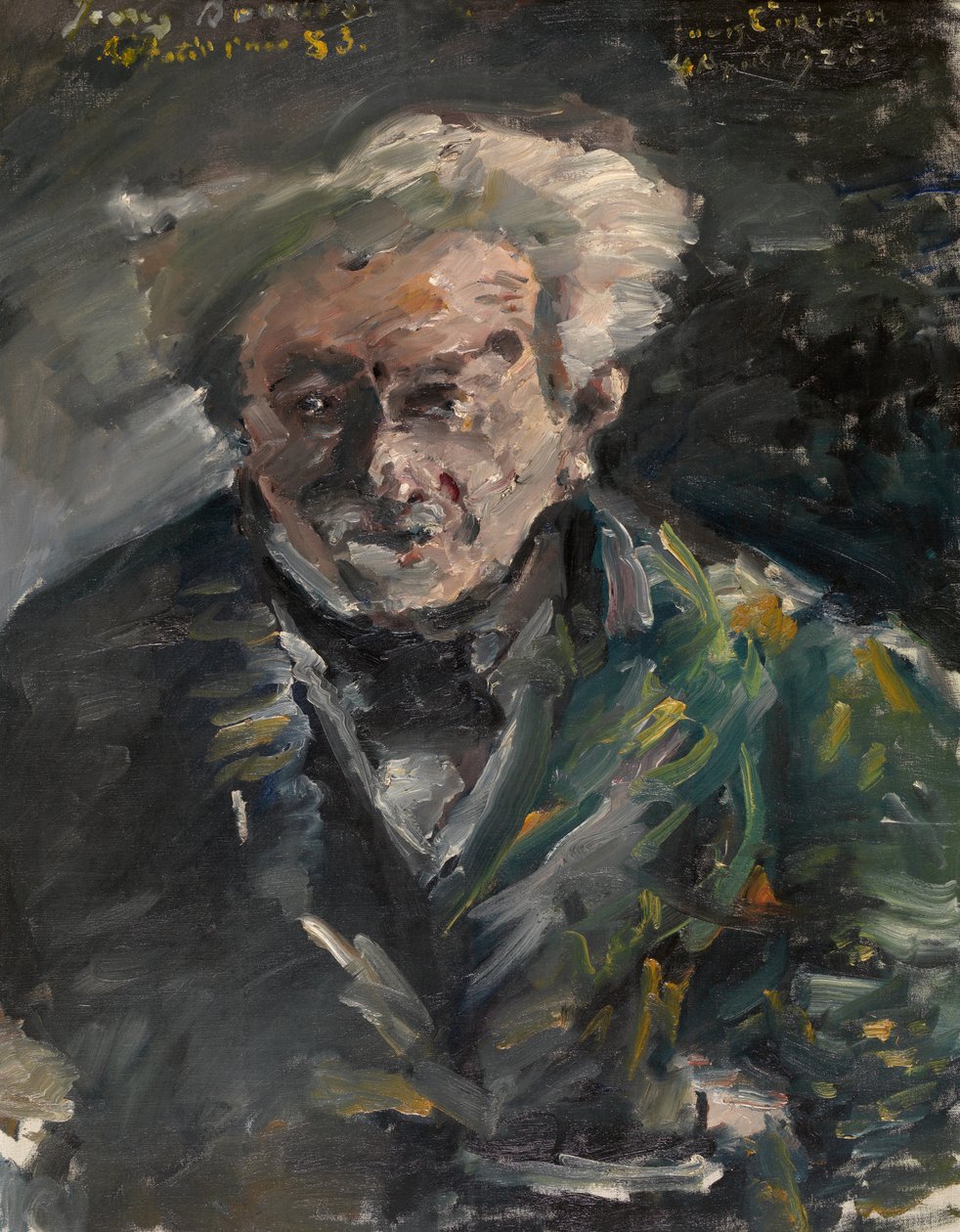 Retrato de Georg Brandes 1842-1927 de Lovis Corinth