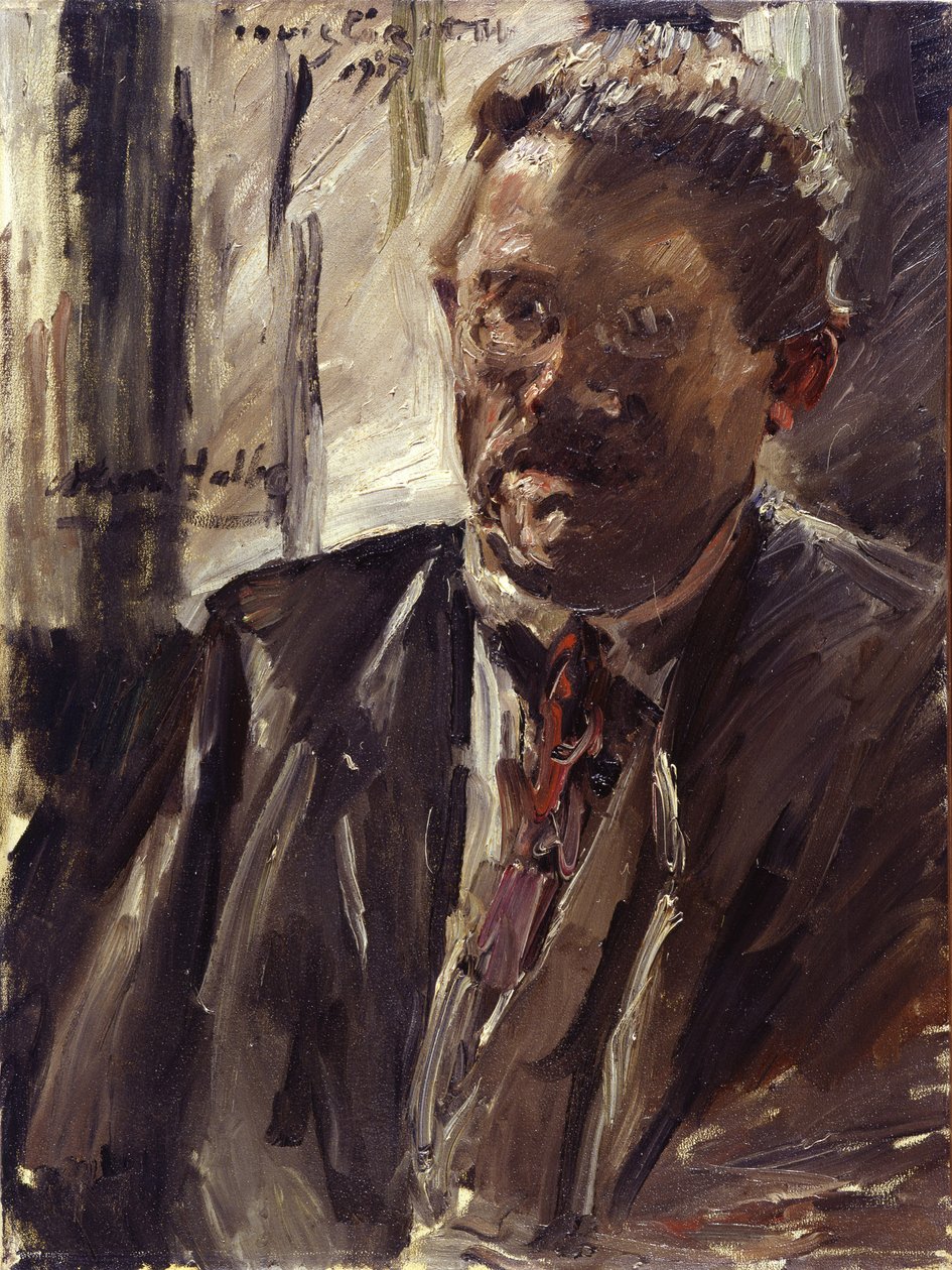Retrato de Max Halbe de Lovis Corinth