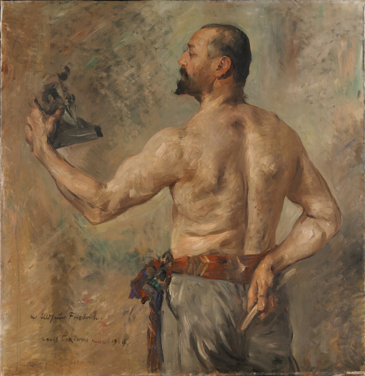 Retrato do escultor Friedrich de Lovis Corinth