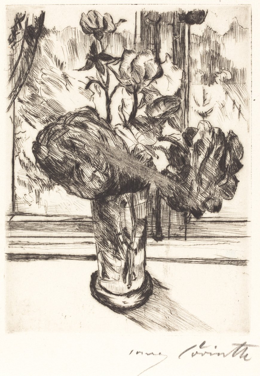 Roses in a Glass of Water Roses in a Glass of Water, 1916. de Lovis Corinth