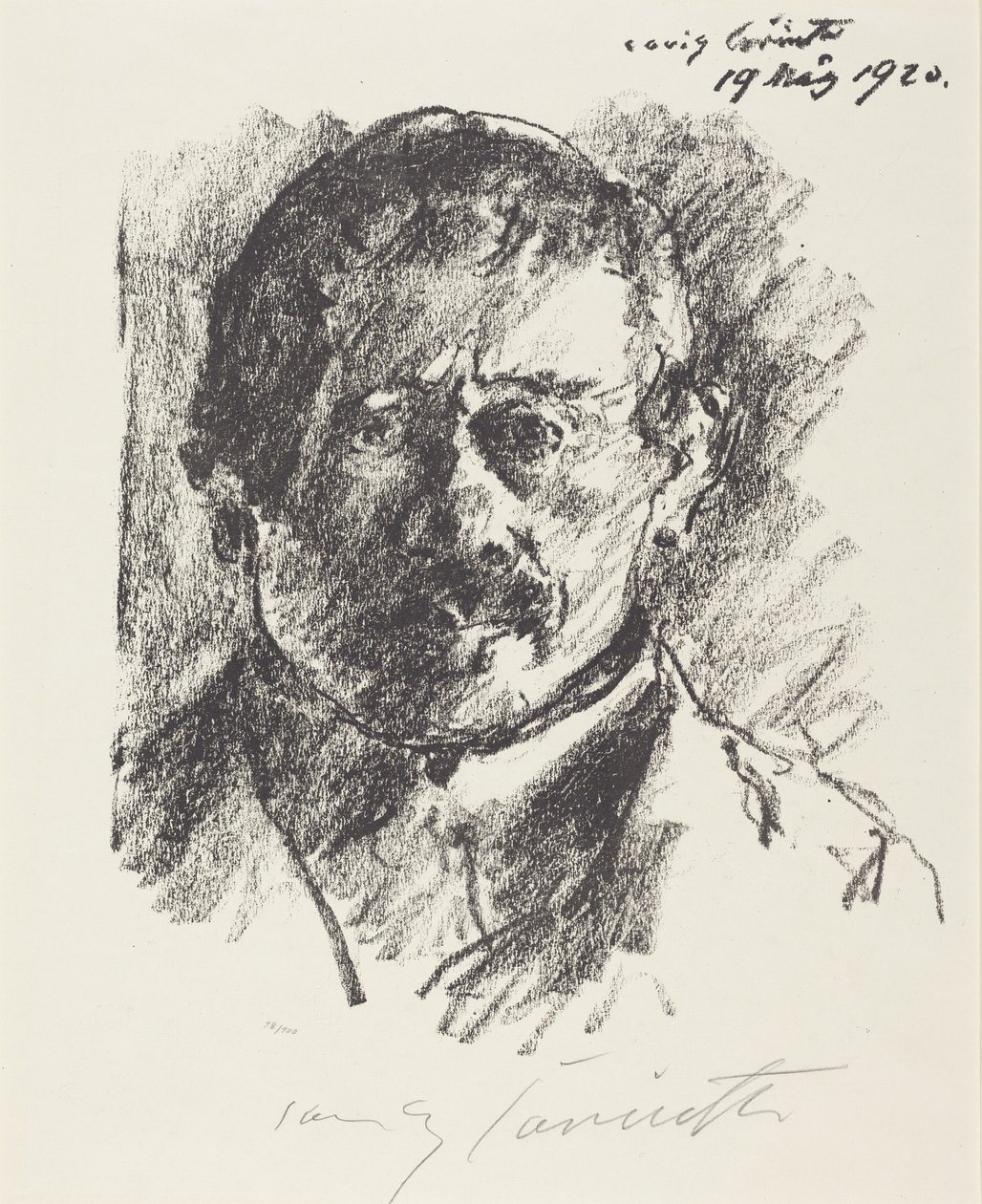 Autorretrato de Lovis Corinth