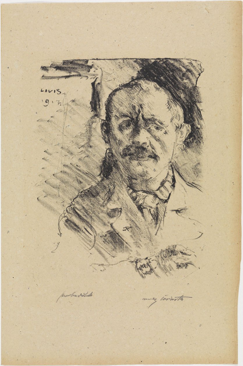 Auto-retrato de Lovis Corinth