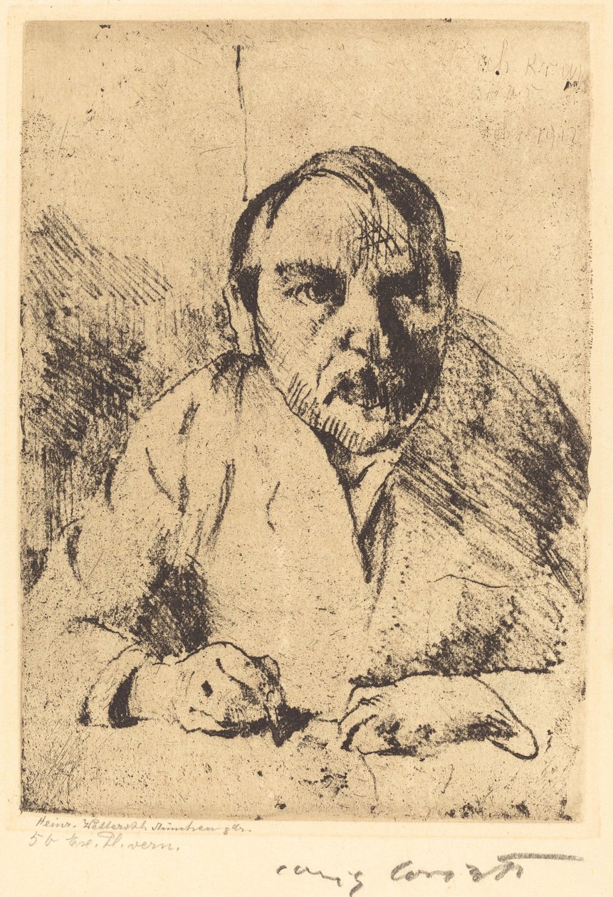 Auto-retrato Auto-retrato, 1912. de Lovis Corinth