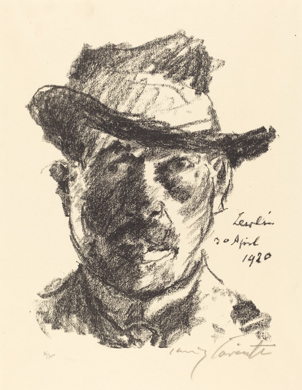 Auto-retrato Auto-retrato, 1920. de Lovis Corinth