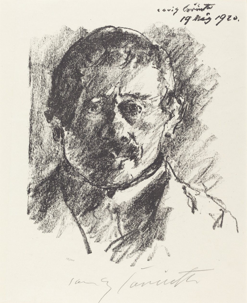 Auto-retrato Auto-retrato, 1920. de Lovis Corinth