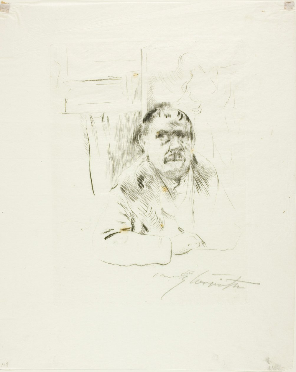Autorretrato de Lovis Corinth