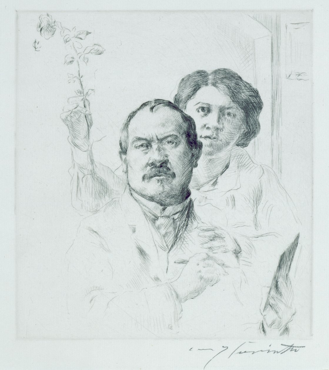 Autorretrato com a esposa de Lovis Corinth