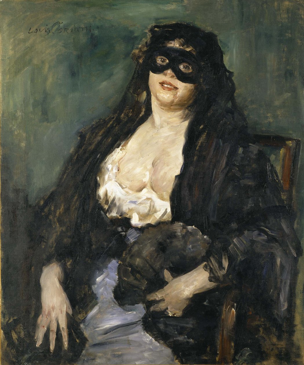The Black Mask de Lovis Corinth