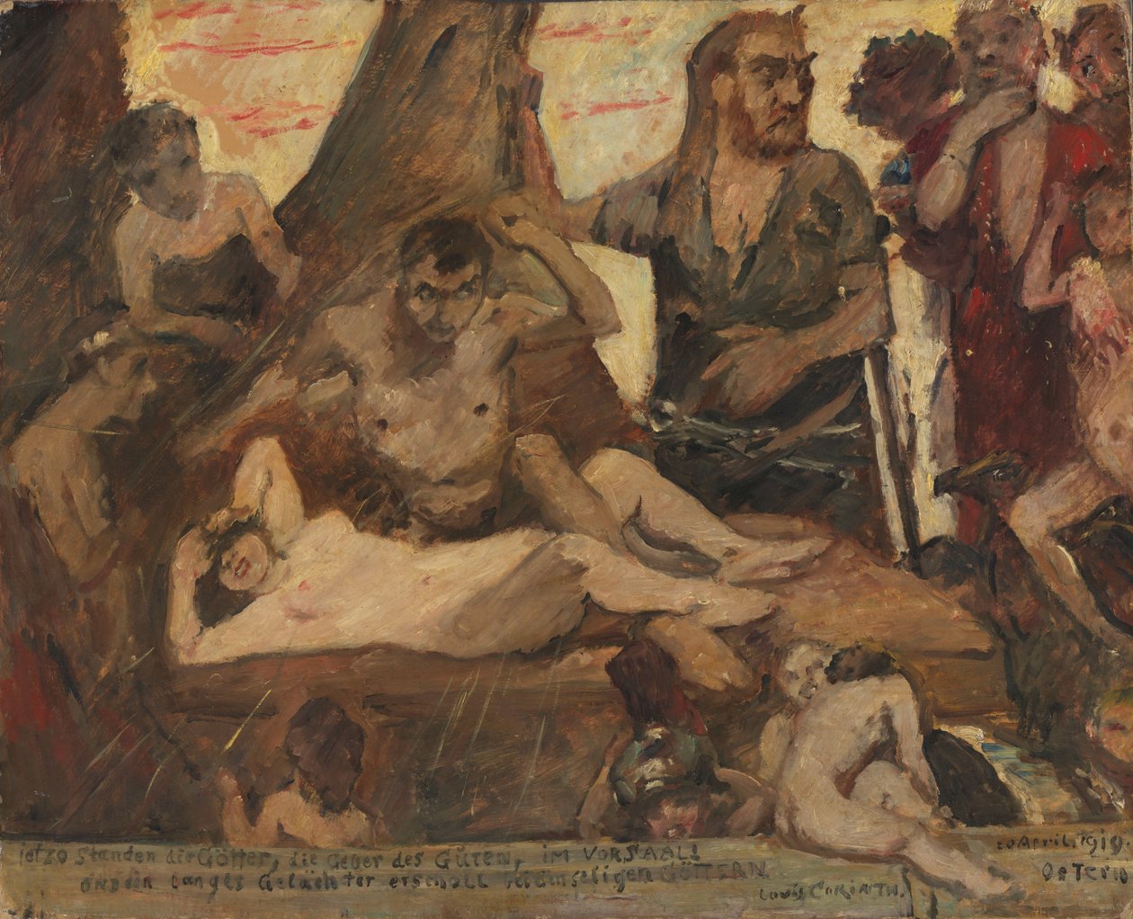 O riso homérico de Lovis Corinth