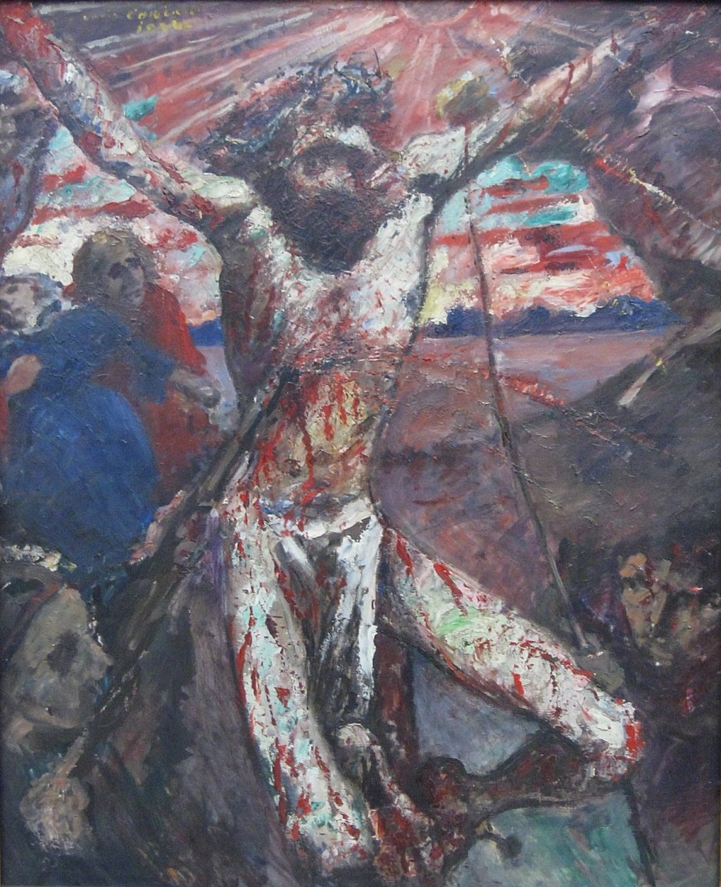 O Cristo vermelho de Lovis Corinth