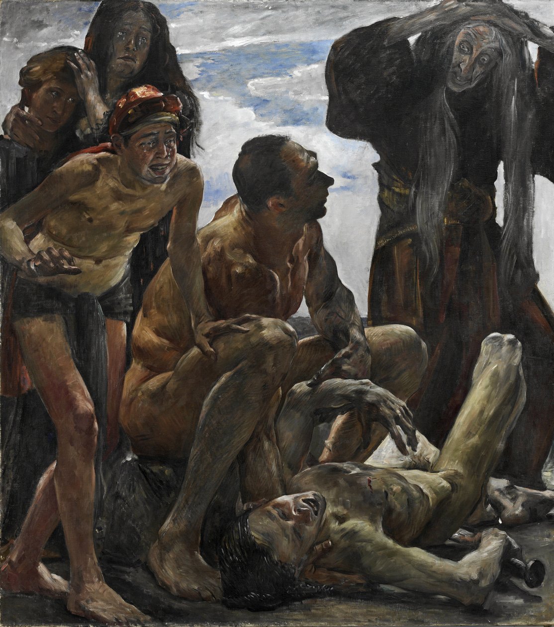 O luto de Lovis Corinth