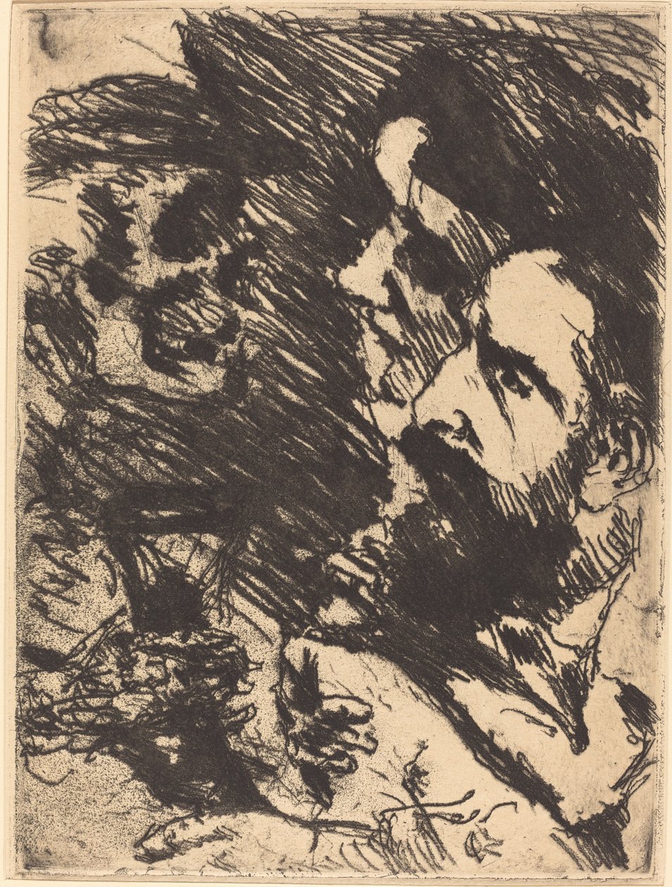 Tod bei Strucks (A Morte Visita os Strucks) de Lovis Corinth