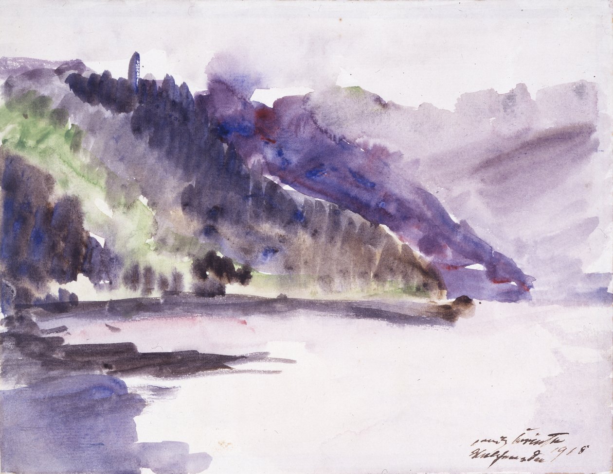 Lago Walchen de Lovis Corinth