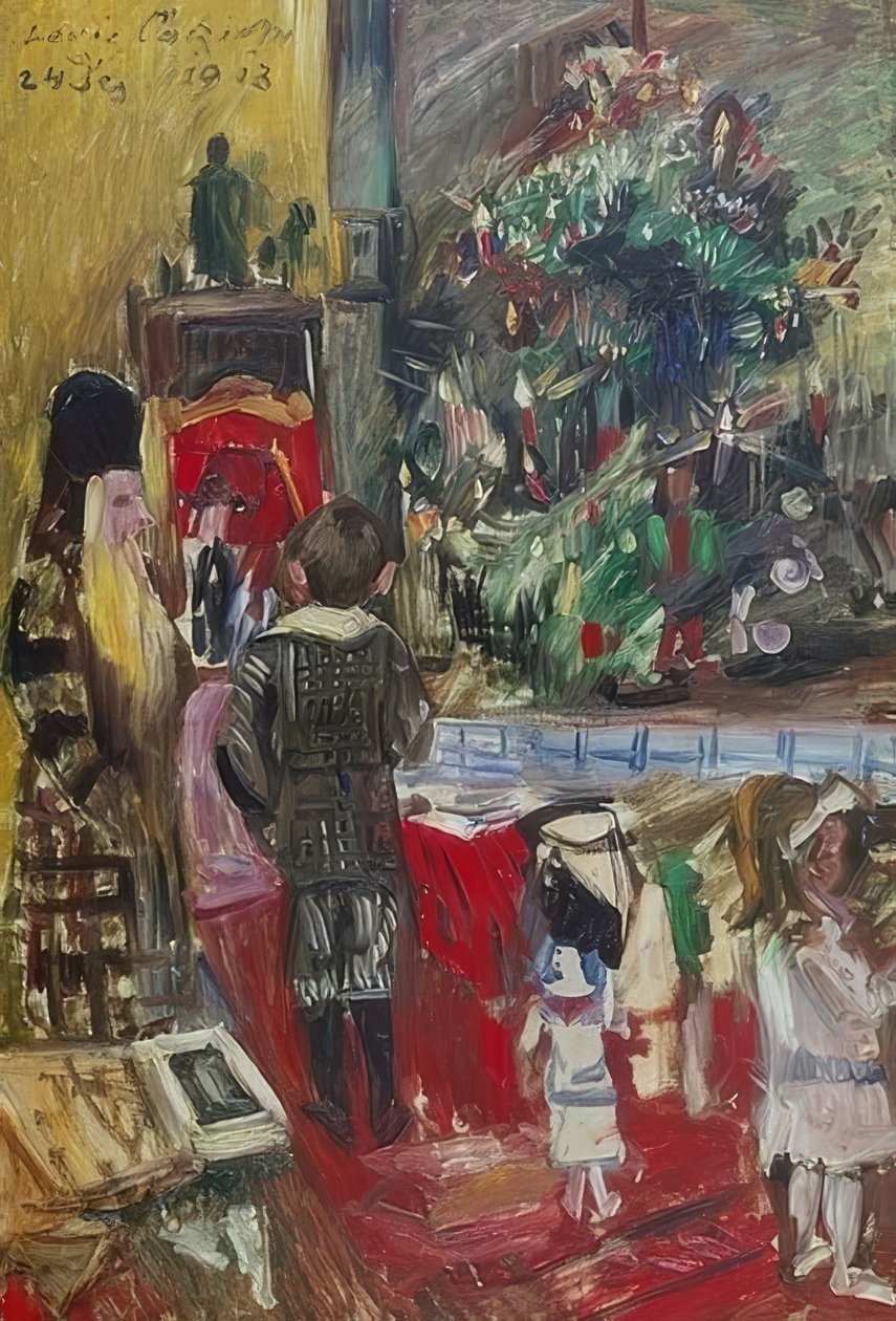 Presentes de natal. 1913 de Lovis Corinth